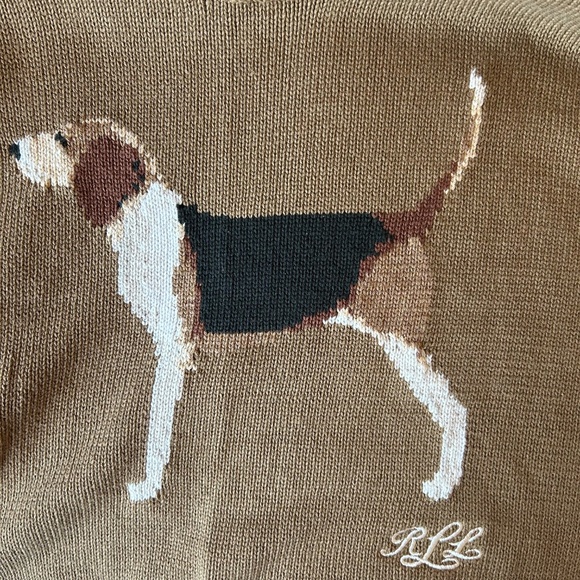 Ralph Lauren Intarsia Knit Beagle Sweater - Picture 4 of 7